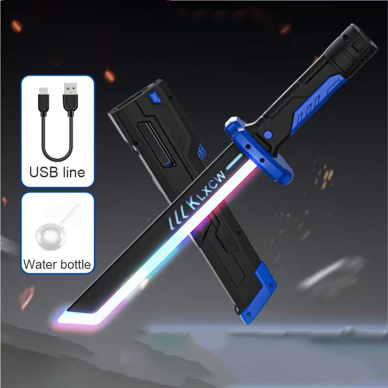 Outdoor Toy Bright Rotate Sword Multi-Color Flash LED Light Shine Cosplay Sword Toy Party Family Interactive Toy For Kids Adult
Outdoor Toy Bright Rotate Sword Multi-Color Flash LED Light Shine Cosplay Sword Toy Party Family Interactive Toy For Kids Adult