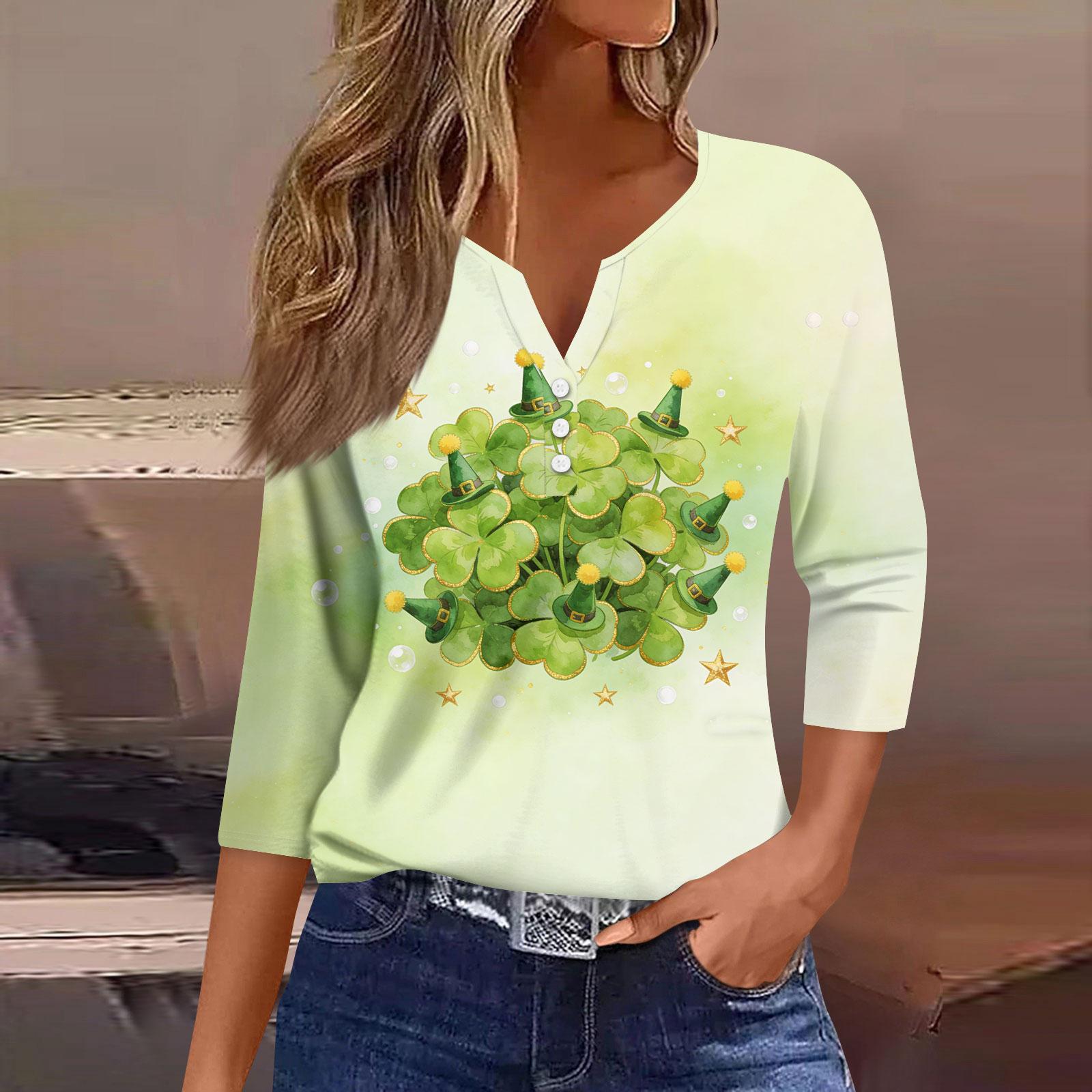 Women s Fashion Button-Up V-Neck Three-Quarter Sleeve Valentine s Day Print Top XL білий
Women s Fashion Button-Up V-Neck Three-Quarter Sleeve Valentine s Day Print Top XL білий