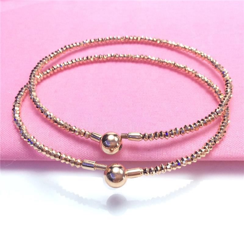 Purple Gold Colored Gold Round Bead Bracelet, Luxurious, Elegant And Generous Temperament, High-End Sense Rose Gold-Plated Fine Bracelet. (about 18cm)
Purple Gold Colored Gold Round Bead Bracelet, Luxurious, Elegant And Generous Temperament, High-End Sense Rose Gold-Plated Fine Bracelet. (about 18cm)