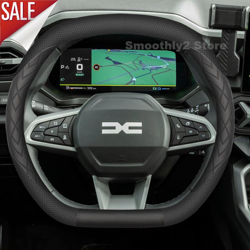 Leather Car Steering Wheel Cover for ALL New Dacia Duster Bigster Spring 2024 2025 Non-slip Auto Dacia Bigster 2025 Accessories
Leather Car Steering Wheel Cover for ALL New Dacia Duster Bigster Spring 2024 2025 Non-slip Auto Dacia Bigster 2025 Accessories