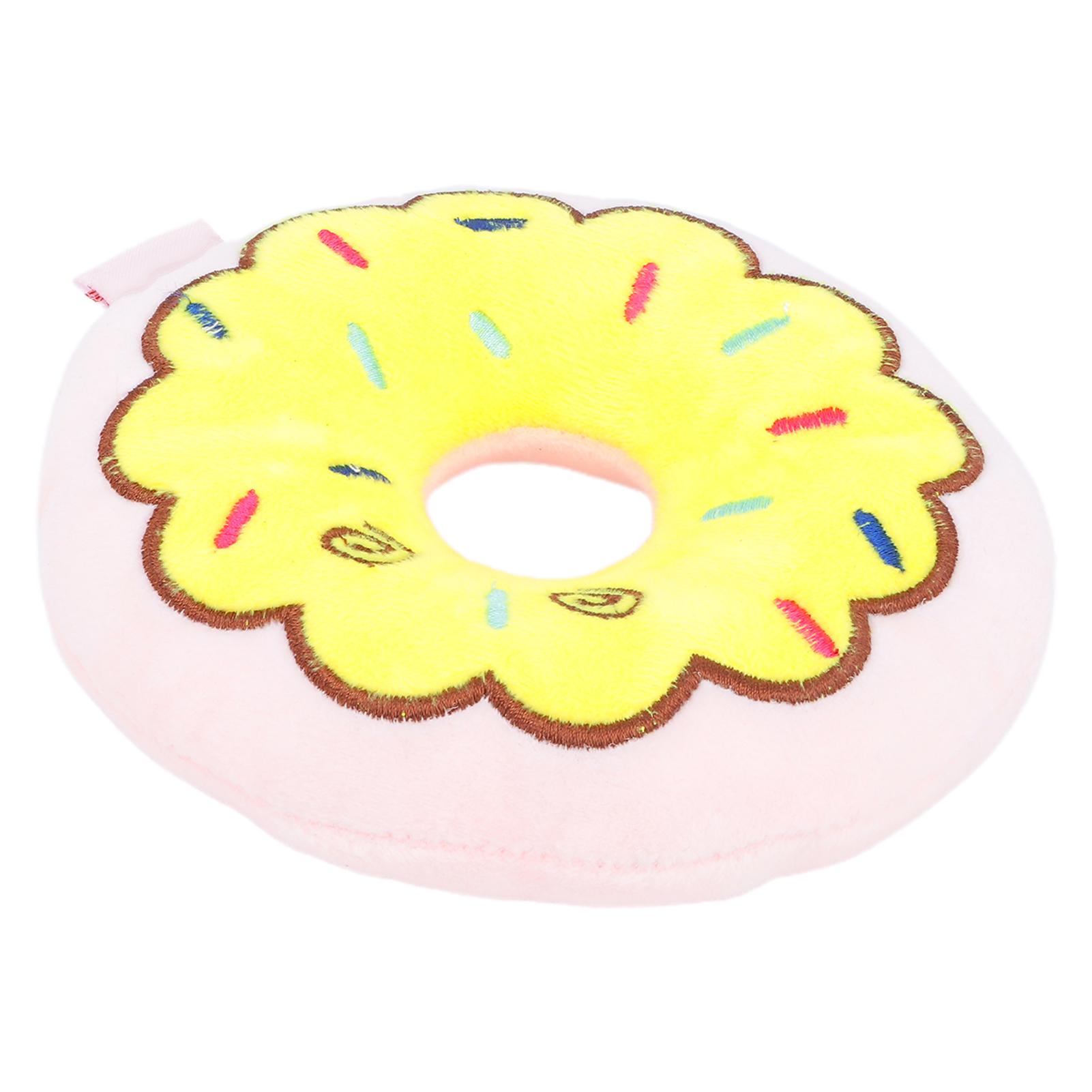 Dog Squeaky Toy Stuffed Bite Resistant Donuts Pet Toy Soft Plush Toy for Dogs PetsPink рожевий
Dog Squeaky Toy Stuffed Bite Resistant Donuts Pet Toy Soft Plush Toy for Dogs PetsPink рожевий