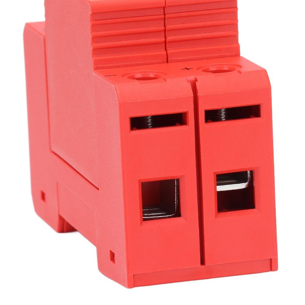 2PCS Durable 2P SPD Protective Devices 40KA DC 500V/750V/1000V DC Photovoltaic Arrester Photovoltaic Arrester Home Safety DC500V
2PCS Durable 2P SPD Protective Devices 40KA DC 500V/750V/1000V DC Photovoltaic Arrester Photovoltaic Arrester Home Safety DC500V