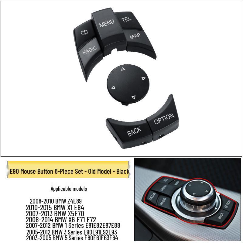 Совместимо с ручками мультимедиа и навигации BMW 1, 3, 5 серии, X1, X5, X6.
Совместимо с ручками мультимедиа и навигации BMW 1, 3, 5 серии, X1, X5, X6.