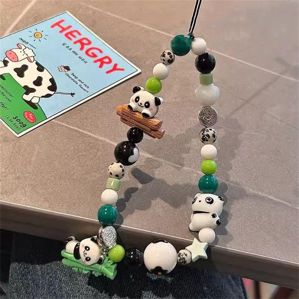 Animal Panda Cute Phone Strap Hanging Rope Beaded Phone Lanyard Mobile Phone Chain Bag Pendant as picture
Animal Panda Cute Phone Strap Hanging Rope Beaded Phone Lanyard Mobile Phone Chain Bag Pendant as picture