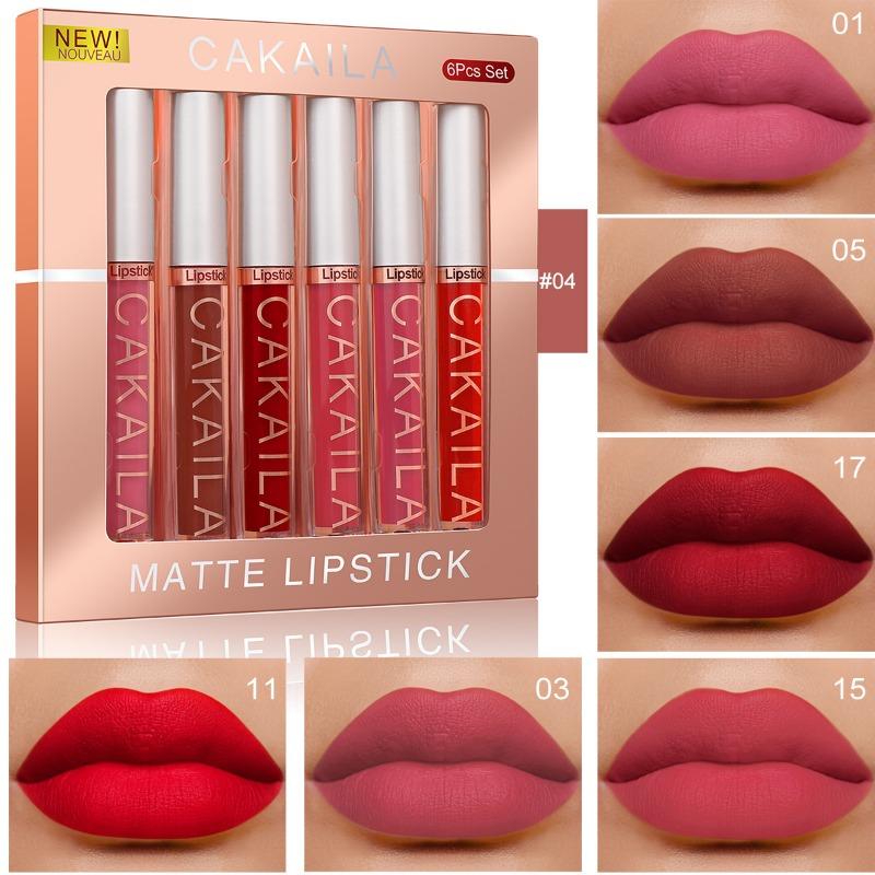 6Pcs Matte Liquid Lipstick Set Long Lasting Non Transfer Lip Gloss 6-piece set
6Pcs Matte Liquid Lipstick Set Long Lasting Non Transfer Lip Gloss 6-piece set