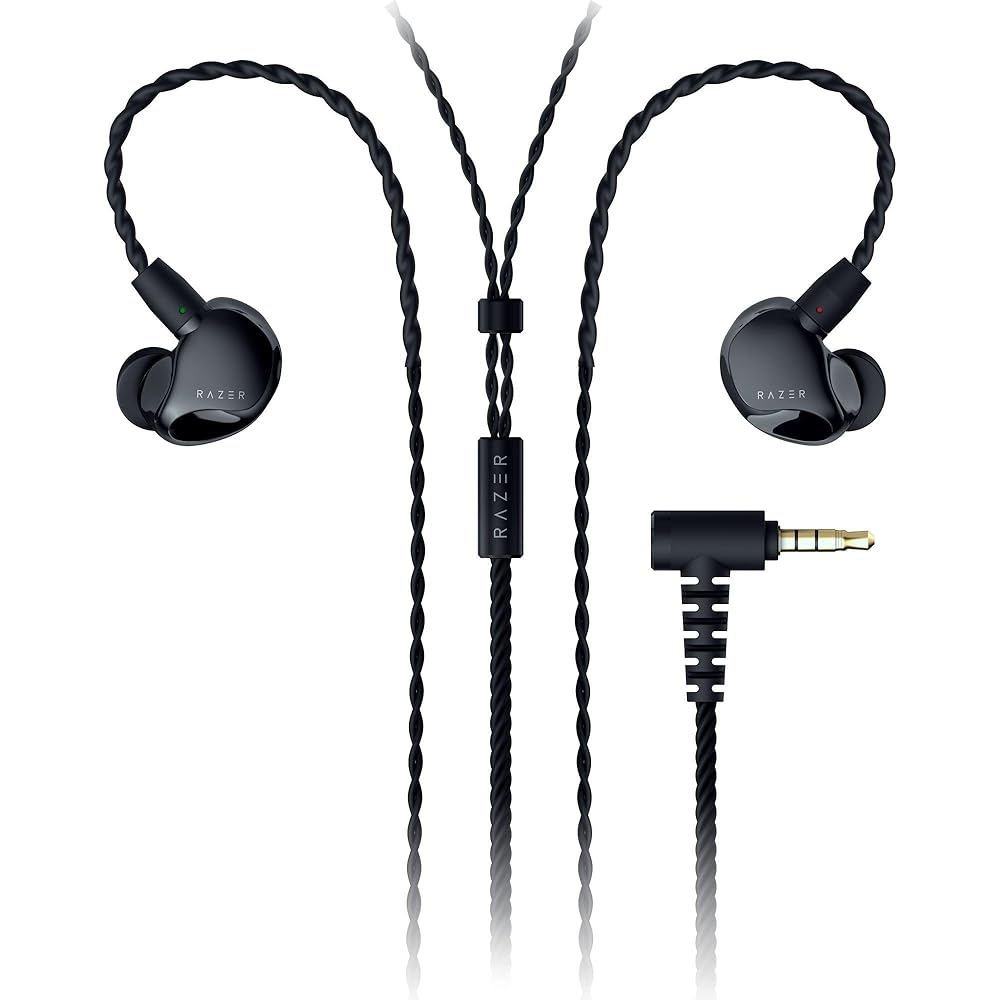 Razer Moray Gaming Earphones Hybrid Dual Driver In-Ear Monitor Passive Noise Isolation Custom Ear Tips Carrying Case
Razer Moray Gaming Earphones Hybrid Dual Driver In-Ear Monitor Passive Noise Isolation Custom Ear Tips Carrying Case