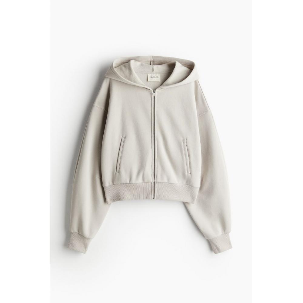 Худи HM Zip Up Светло-бежевый 
Худи HM Zip Up Светло-бежевый