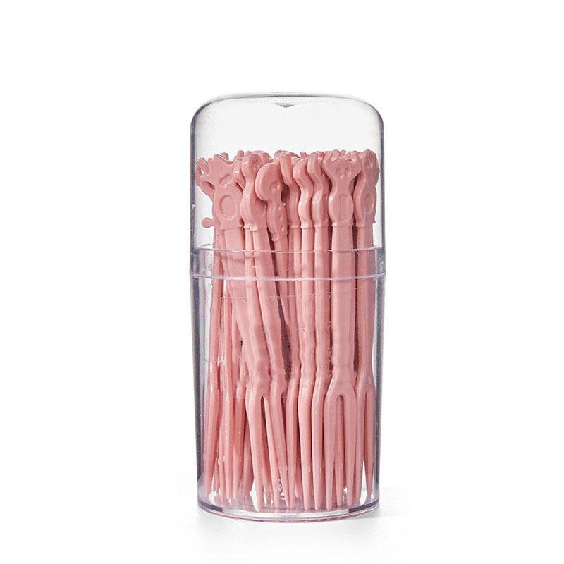 Одноразовый набор двухзубых вилок для фруктов для десертов и выпечки
Одноразовый набор двухзубых вилок для фруктов для десертов и выпечки