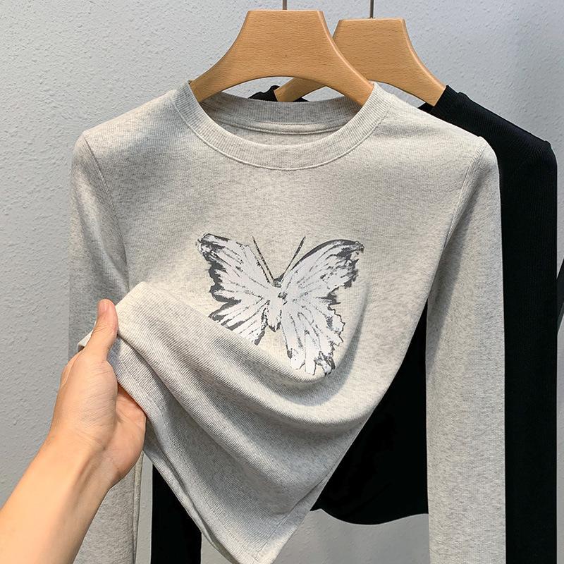 Women s Autumn and Winter Round Neck Bottoming Long-sleeved Waisted Inner Temperament Tops
Women s Autumn and Winter Round Neck Bottoming Long-sleeved Waisted Inner Temperament Tops