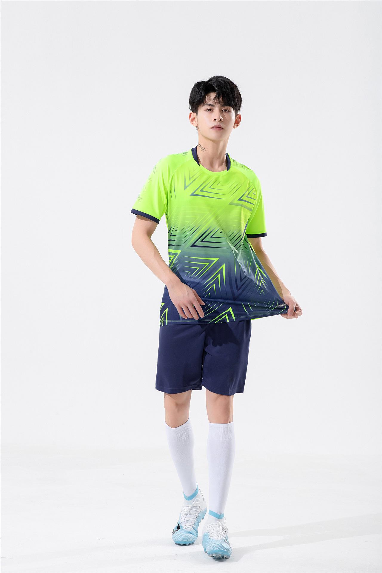 Soccer Uniform Suit Men S Printed Team Training Uniform Short Sleeve Student Sports Football Jersey Summer 5XL
Soccer Uniform Suit Men S Printed Team Training Uniform Short Sleeve Student Sports Football Jersey Summer 5XL