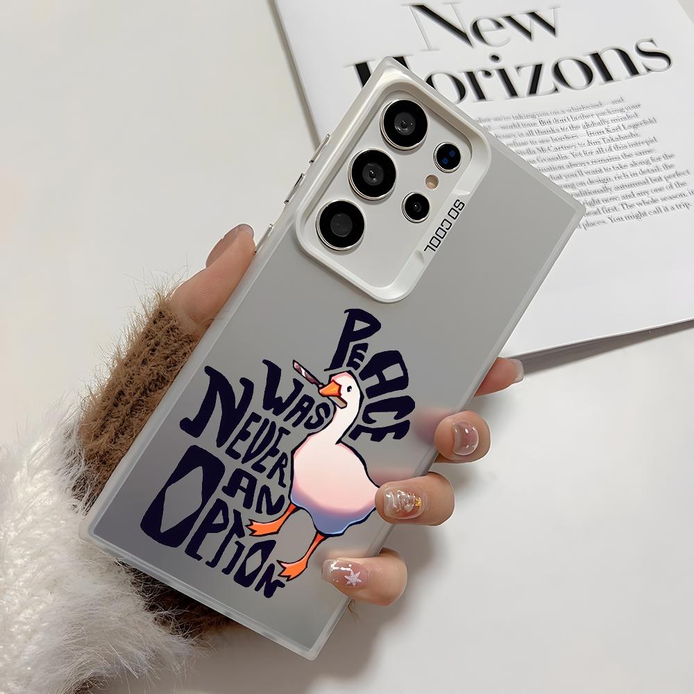 Funny Goose Phone Case For Samsung Galaxy S25 Edge S24 S23 S22 S21 S20 Ultra Funda Silicone Silver Cover Galaxy S24 Ultra
Funny Goose Phone Case For Samsung Galaxy S25 Edge S24 S23 S22 S21 S20 Ultra Funda Silicone Silver Cover Galaxy S24 Ultra