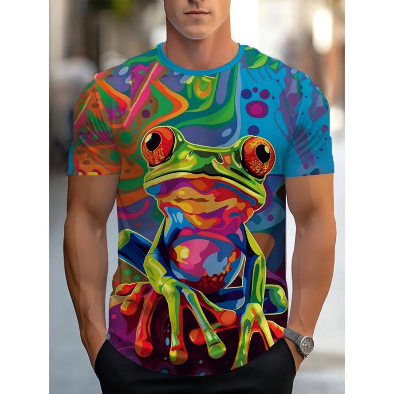 Мультяшный Животный Лягушки Узор 3D Принтованные Футболки Повседневные Футболки с Коротким Рукавом и Круглым Вырезом для Мужчин 6XL
Мультяшный Животный Лягушки Узор 3D Принтованные Футболки Повседневные Футболки с Коротким Рукавом и Круглым Вырезом для Мужчин 6XL