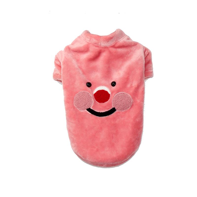 Warm winter dog clothes golden retriever labrador big dog sweater cute and funny S рожевий
Warm winter dog clothes golden retriever labrador big dog sweater cute and funny S рожевий