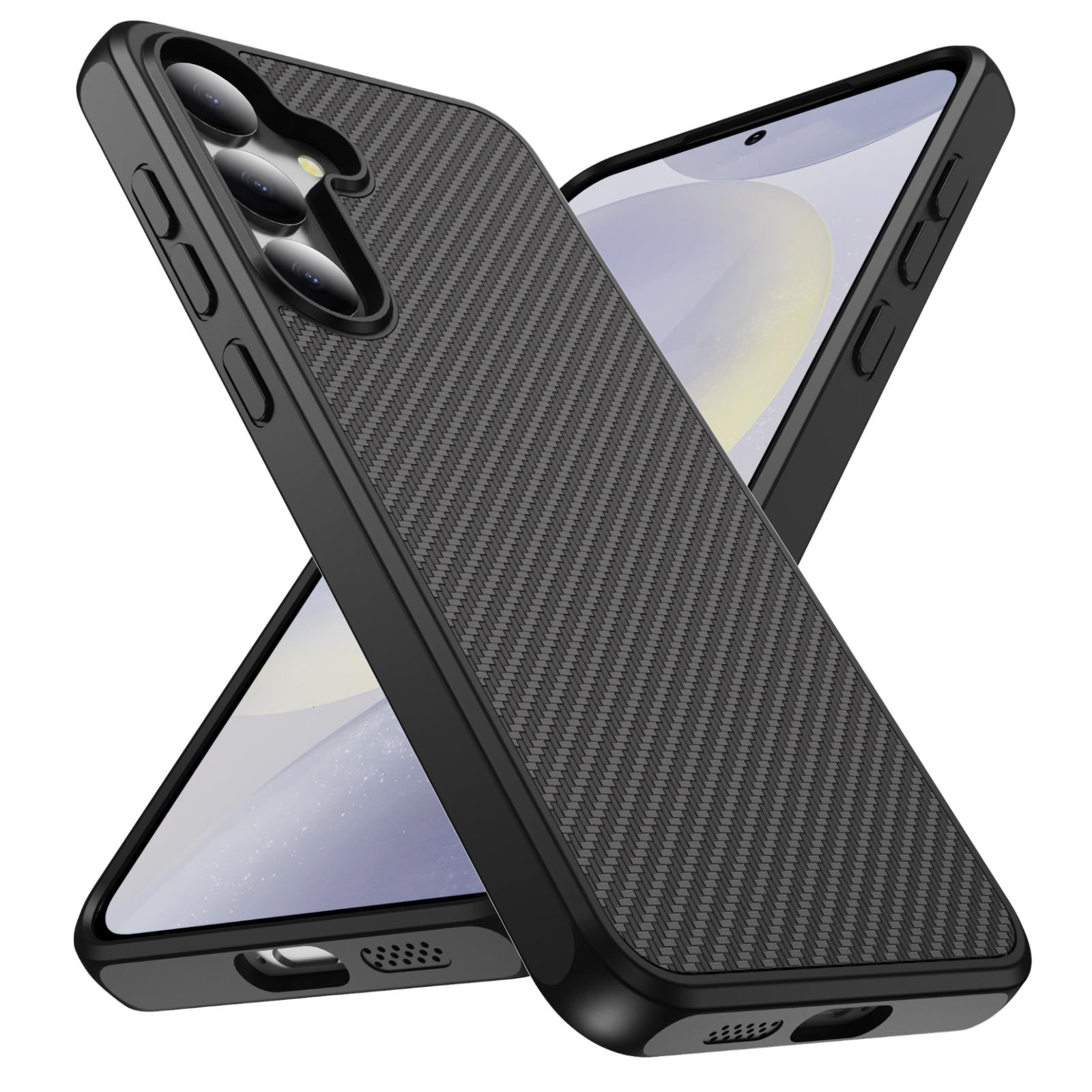 Carbon Fiber Shockproof Anti-Scratch Case for Samsung Galaxy S25 Ultra S24 S23 Plus S 25 24 Protection Accessories Galaxy S25+ чорний
Carbon Fiber Shockproof Anti-Scratch Case for Samsung Galaxy S25 Ultra S24 S23 Plus S 25 24 Protection Accessories Galaxy S25+ чорний