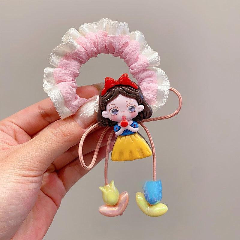 A Little Girl with Intestinal Loop, Little Girl Snow White with Hair Tied with Rubber Bands, Student Hair Ring розовый
A Little Girl with Intestinal Loop, Little Girl Snow White with Hair Tied with Rubber Bands, Student Hair Ring розовый