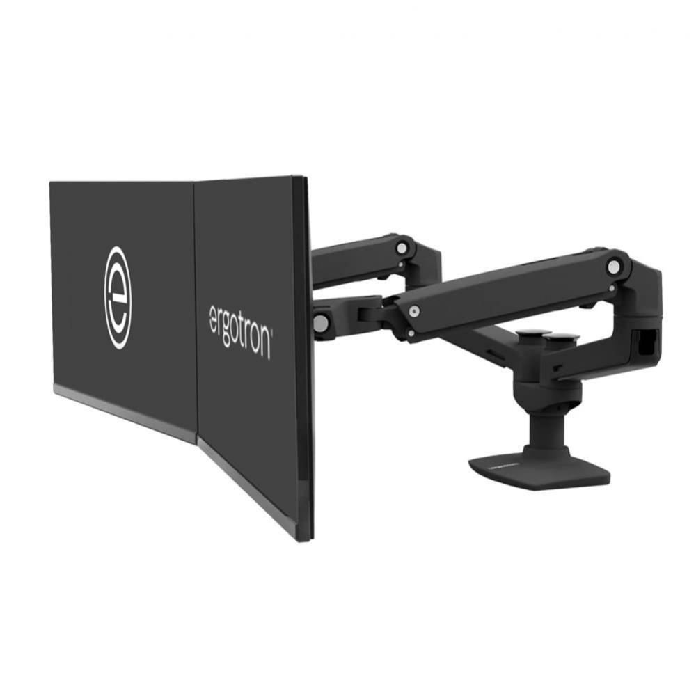 Ergotron LX Desk Dual Monitor Arm Horizontal 2 Screens Matte Black До 27 дюймів (6,4-18,1 кг) Сумісний зі стандартами VESA 45-245-224
Ergotron LX Desk Dual Monitor Arm Horizontal 2 Screens Matte Black До 27 дюймів (6,4-18,1 кг) Сумісний зі стандартами VESA 45-245-224