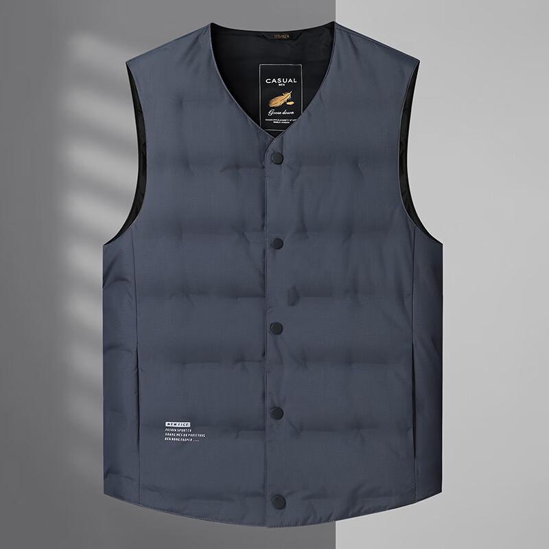 Dibenze Men s Plus Size V-Neck Loose Casual Down Vest 190
Dibenze Men s Plus Size V-Neck Loose Casual Down Vest 190