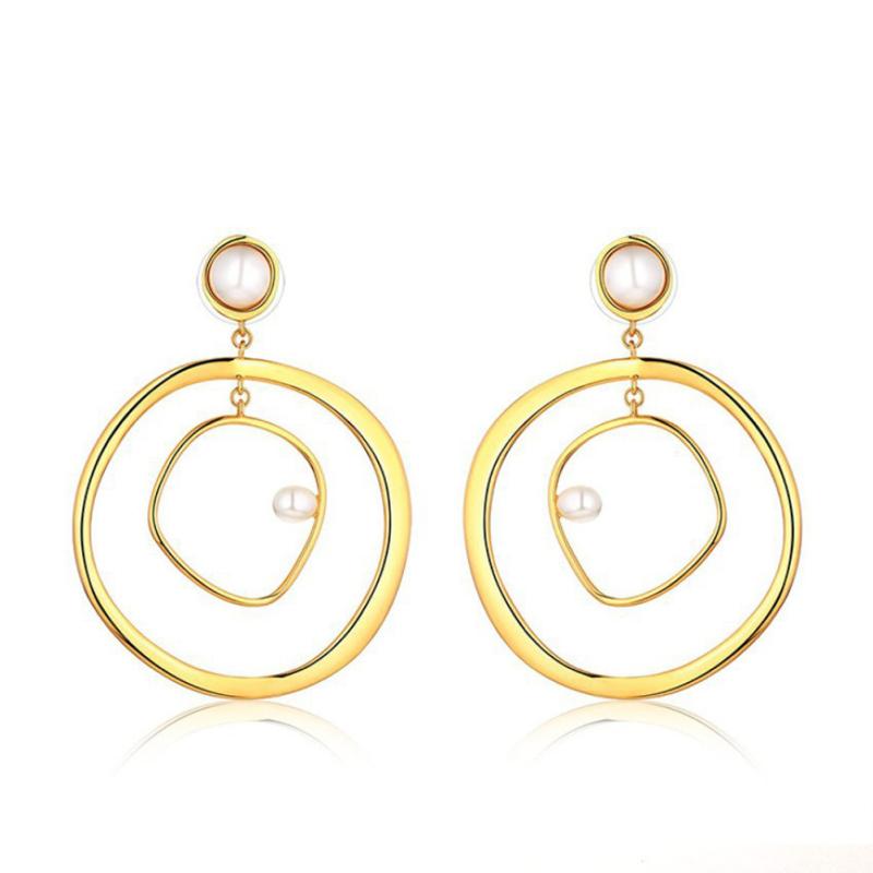 RUI RUI YU 1 пара женских серег из сплава, уличные модные серьги с геометрическим жемчугом и жемчугом золотистый
RUI RUI YU 1 пара женских серег из сплава, уличные модные серьги с геометрическим жемчугом и жемчугом золотистый