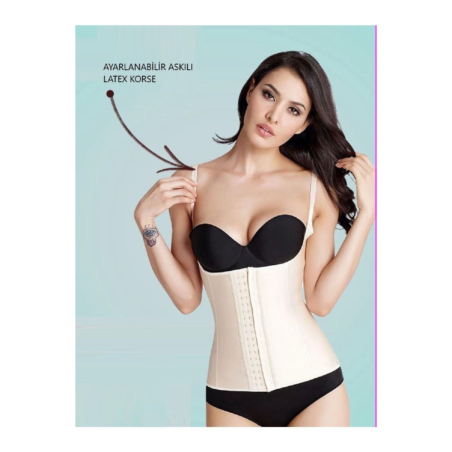 Trigoso Model Hanger Latex Sports Corset Waist Shaper 4 Stage Corset Skin Color XS чорний
Trigoso Model Hanger Latex Sports Corset Waist Shaper 4 Stage Corset Skin Color XS чорний