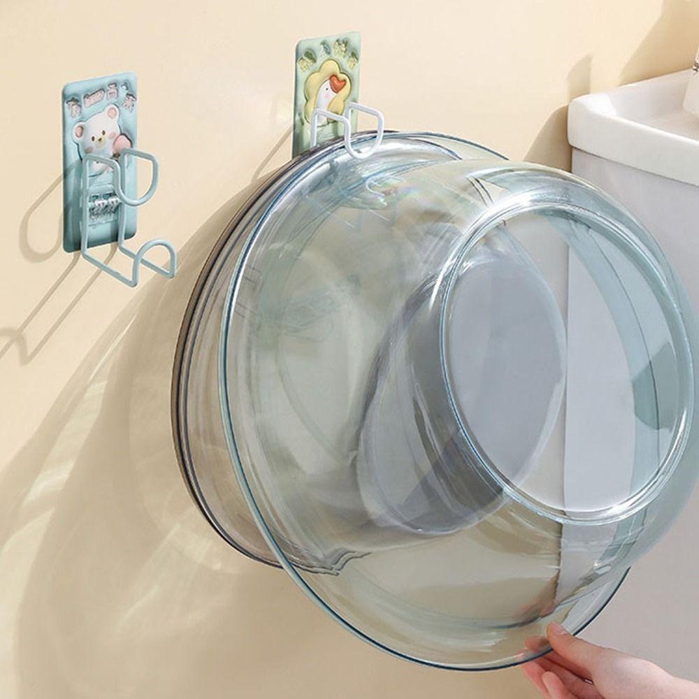 Wall Mounted Basin Storage Rack Cartoon Washbasin Hanger Cute Toilet Basin Hook Bathroom
Wall Mounted Basin Storage Rack Cartoon Washbasin Hanger Cute Toilet Basin Hook Bathroom