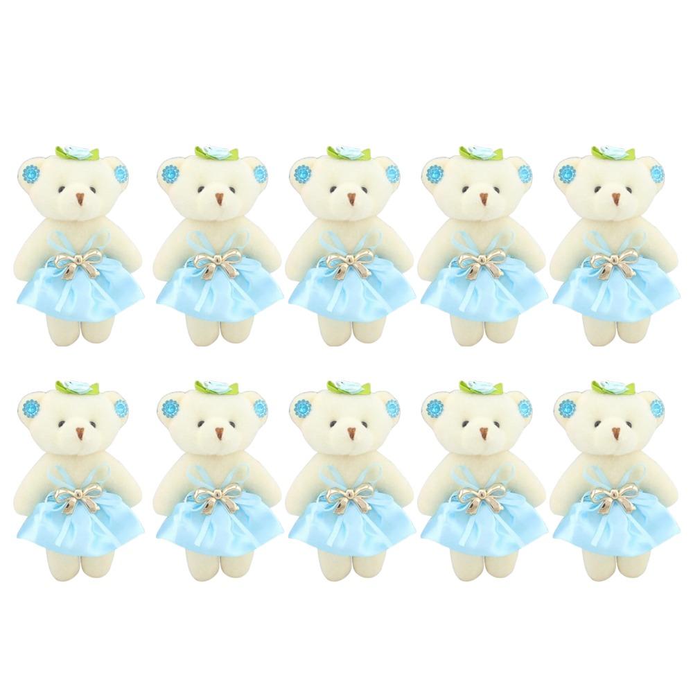 10pcs/set Plush Animal Mini Bear Flower Bouquet Plush Doll Cartoon Cartoon Bouquet Doll DIY 12cm Bear Plush Toys небесно-голубой
10pcs/set Plush Animal Mini Bear Flower Bouquet Plush Doll Cartoon Cartoon Bouquet Doll DIY 12cm Bear Plush Toys небесно-голубой