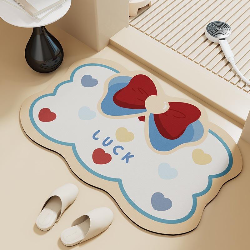 VIKAMA Diatomite Floor Mat Cartoon Home Bathroom Quick Water Absorption And Drying Anti-Slip Bathroom Floor Rug Home Decoration 40X60CM (1.3X2FT
VIKAMA Diatomite Floor Mat Cartoon Home Bathroom Quick Water Absorption And Drying Anti-Slip Bathroom Floor Rug Home Decoration 40X60CM (1.3X2FT