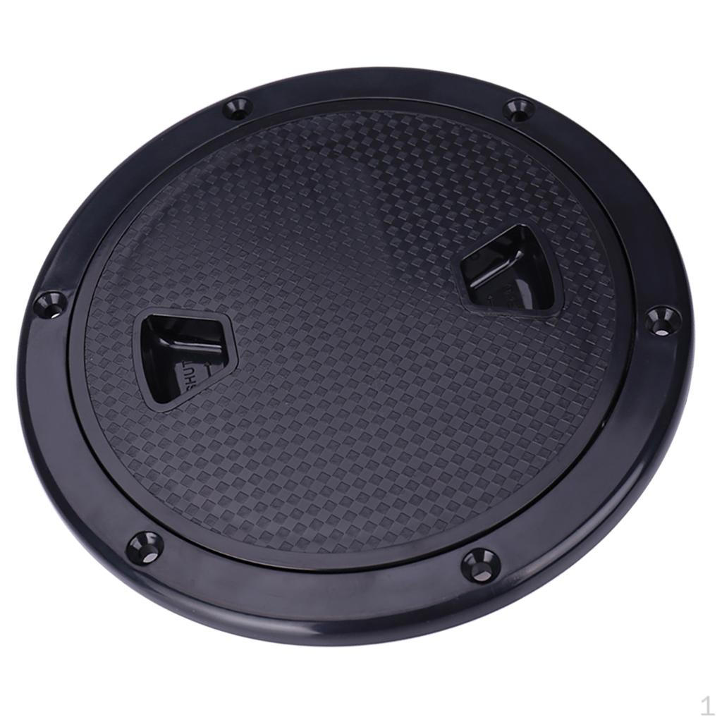 4 Inch Access Hatch Black Plastic for Boat
4 Inch Access Hatch Black Plastic for Boat