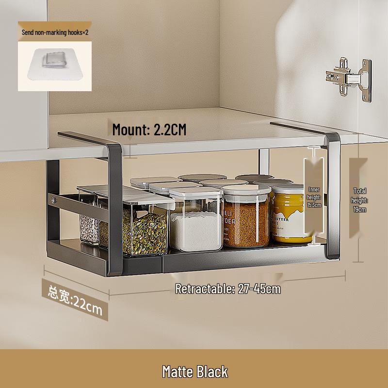 Выдвижная кухонная полка для хранения под шкаф
Выдвижная кухонная полка для хранения под шкаф