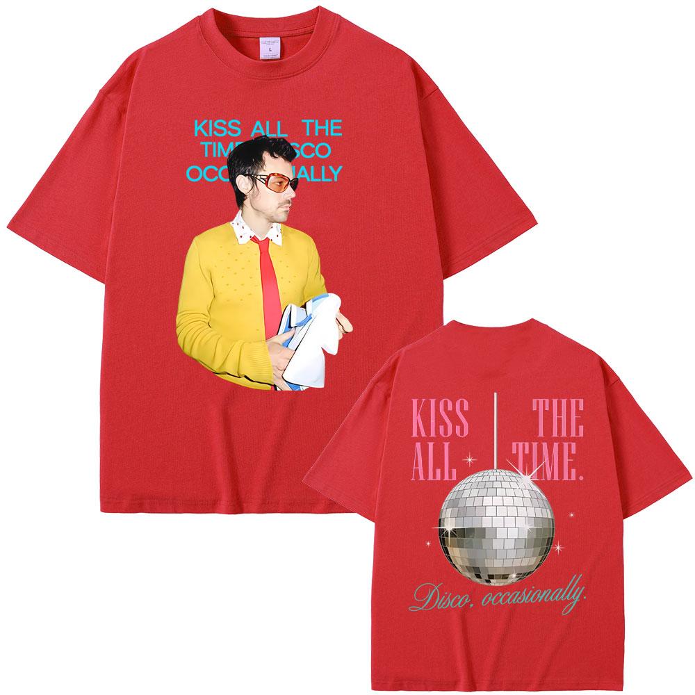 Kiss All The Time Disco Occasionally Graphic Tshirt Men Women Fashion Hip Hop Oversized T Shirts Mens Casual Cotton Tshirts S
Kiss All The Time Disco Occasionally Graphic Tshirt Men Women Fashion Hip Hop Oversized T Shirts Mens Casual Cotton Tshirts S