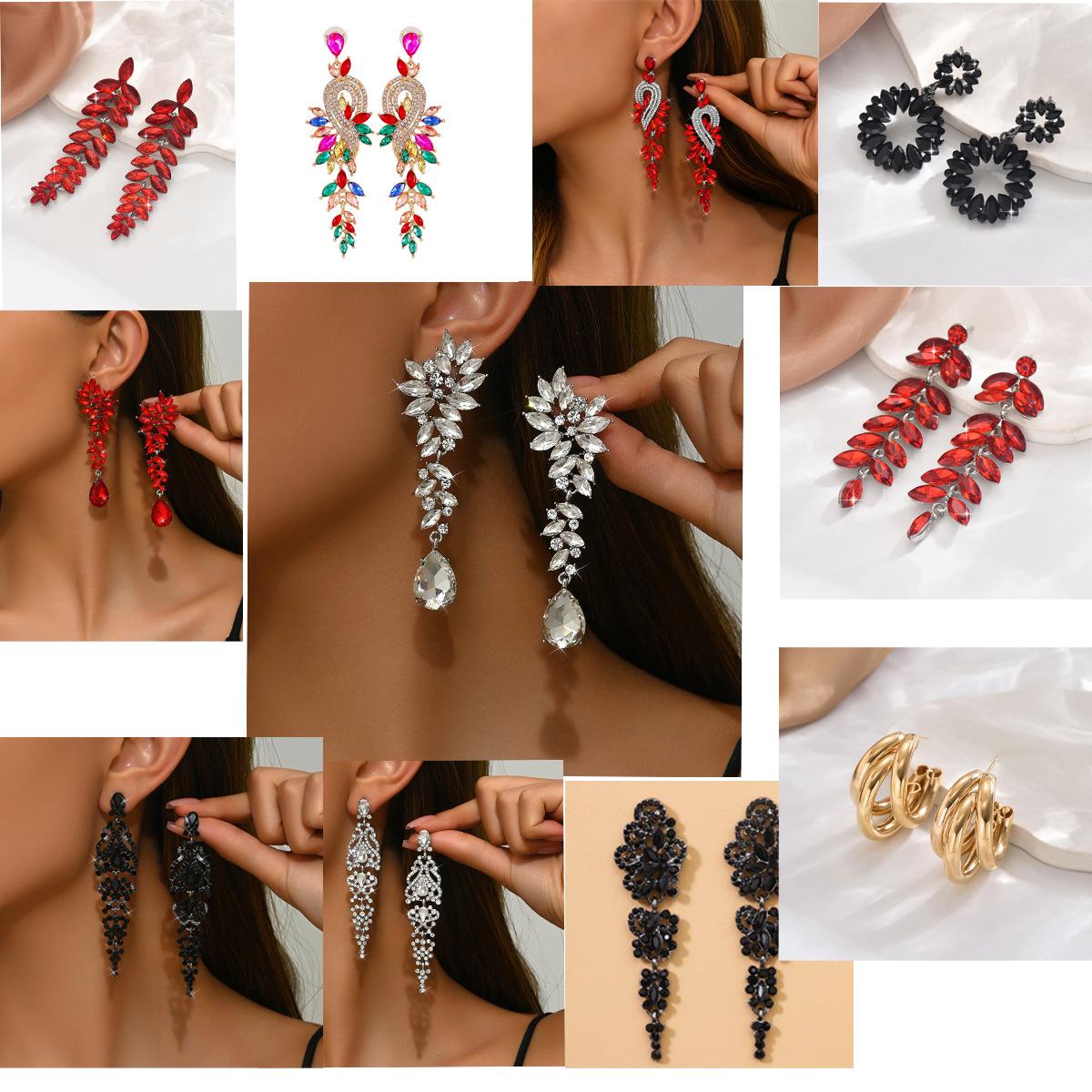 High-end fashion earrings Phoenix water drop shape long women s accessories pendant earrings
High-end fashion earrings Phoenix water drop shape long women s accessories pendant earrings