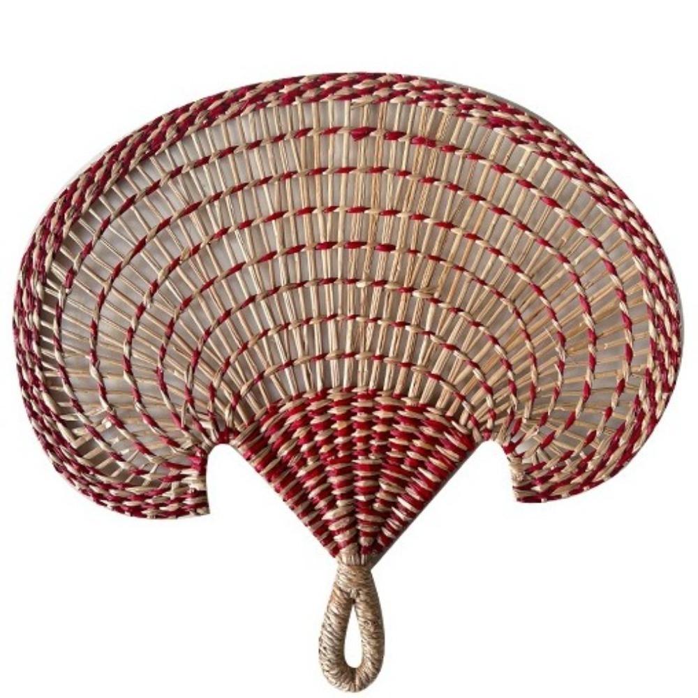 Natural Handheld Fan Hand-Woven Wall-mounted Fan Home Decor Cattail Fan Summer красный
Natural Handheld Fan Hand-Woven Wall-mounted Fan Home Decor Cattail Fan Summer красный