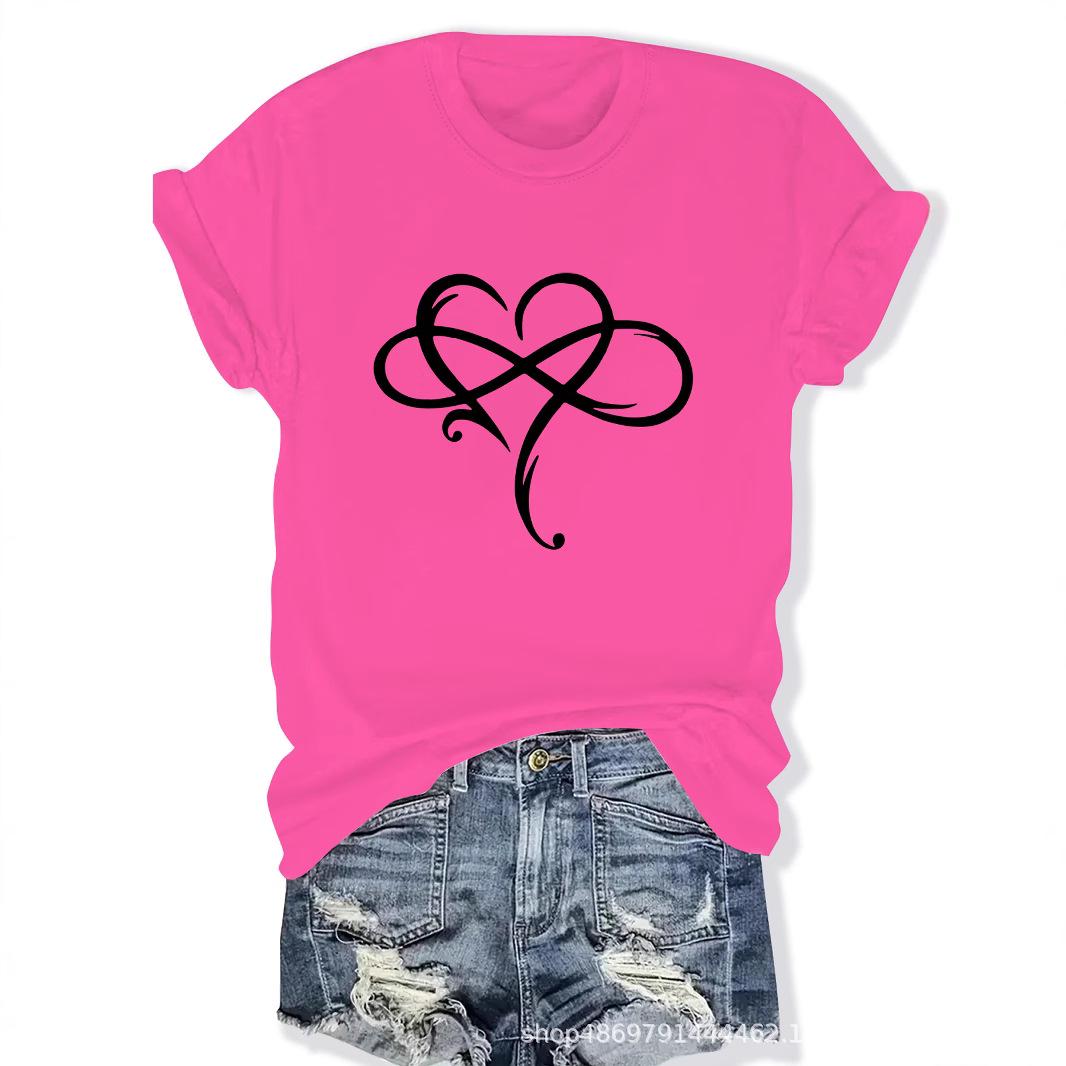 Women s Fashion Round Neck T-Shirt - Cross-Border Style L рожевий
Women s Fashion Round Neck T-Shirt - Cross-Border Style L рожевий