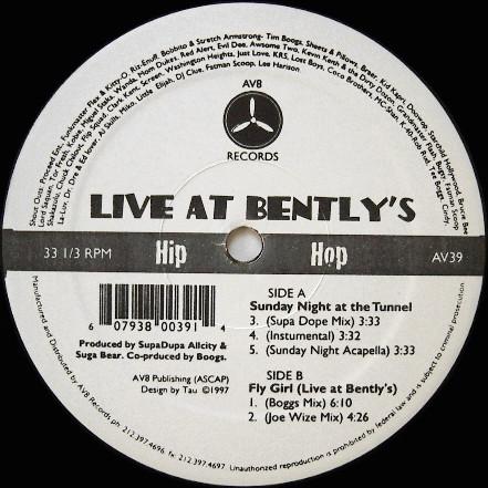12inch Record SUPADUPA ALLCITY & SUGA BEAR - Live At Bently s AV39 AV8 Records 1997 US Rap & Hip-Hop/R&B Used
12inch Record SUPADUPA ALLCITY & SUGA BEAR - Live At Bently s AV39 AV8 Records 1997 US Rap & Hip-Hop/R&B Used