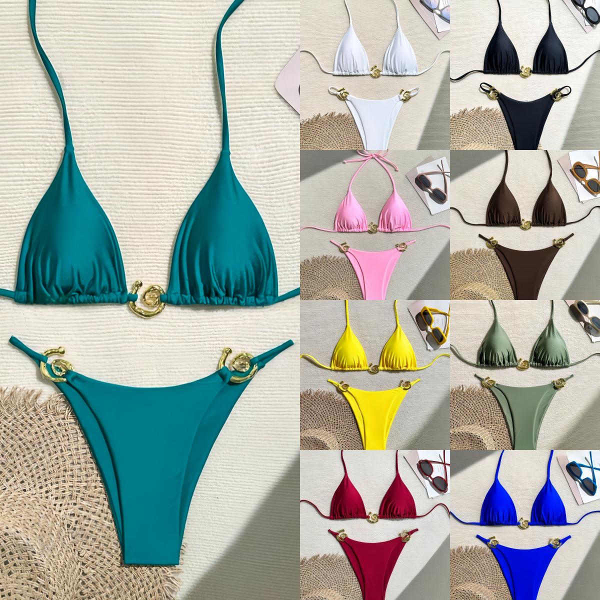 Women s 2025 New Style Sexy Backless Solid Color Bikini Swimwear - European and American Fashion Large
Women s 2025 New Style Sexy Backless Solid Color Bikini Swimwear - European and American Fashion Large