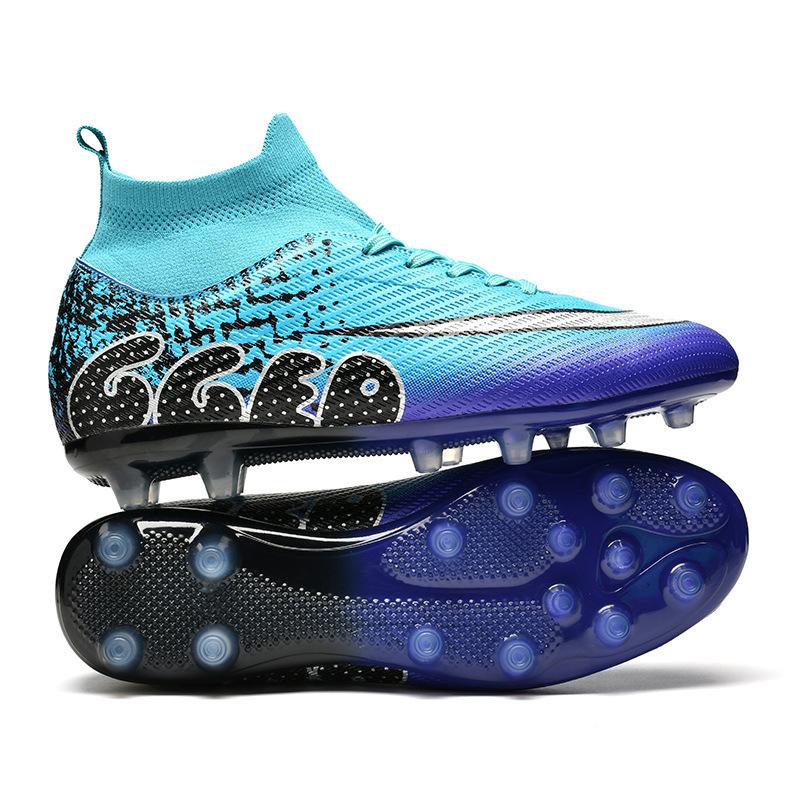 High-top 2025 fly-woven football shoes tf broken nails artificial flat AG long nails men s and women s training sports shoes 35
High-top 2025 fly-woven football shoes tf broken nails artificial flat AG long nails men s and women s training sports shoes 35