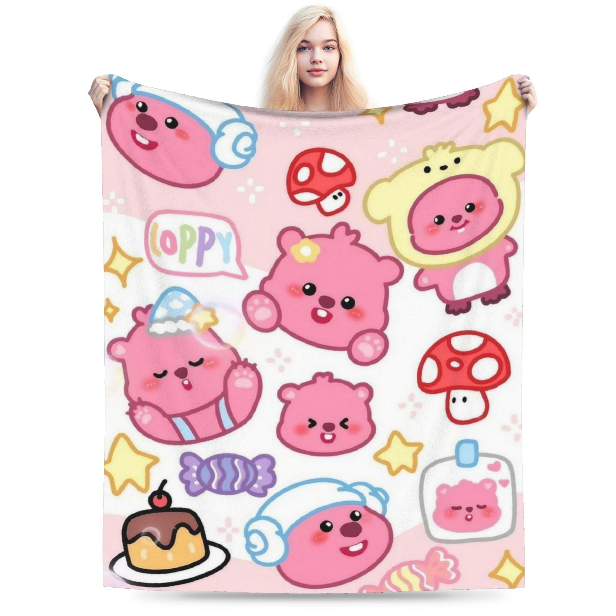 Cute Loopy Pororo Blankets Beaver Flannel Funny Warm Throw Blanket for Bed Sofa Spring Autumn 75cmx90cm
Cute Loopy Pororo Blankets Beaver Flannel Funny Warm Throw Blanket for Bed Sofa Spring Autumn 75cmx90cm