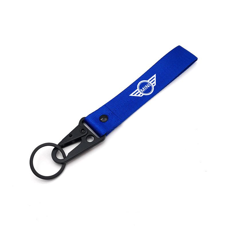 Nylon Car Keychain Lanyard Hanging Strap with Metal key Ring For BMW MINI CooperS F54 F55 F56 F57 R50 R51 R52 R53 R54 R55 R56
Nylon Car Keychain Lanyard Hanging Strap with Metal key Ring For BMW MINI CooperS F54 F55 F56 F57 R50 R51 R52 R53 R54 R55 R56