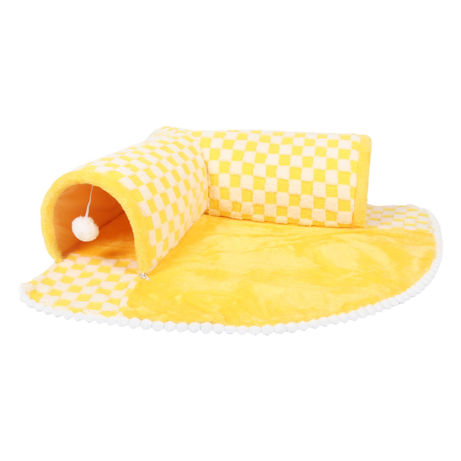 2pcs Cat Tunnel Mat Removable Decoration Soft Plush Washable Cat Cushion Tunnel for Home
2pcs Cat Tunnel Mat Removable Decoration Soft Plush Washable Cat Cushion Tunnel for Home