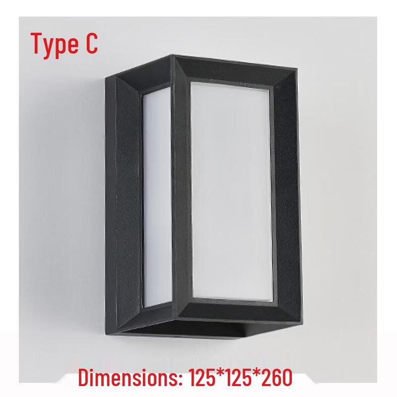 NuFeng C-Style 12W LED Outdoor Wall Light
NuFeng C-Style 12W LED Outdoor Wall Light