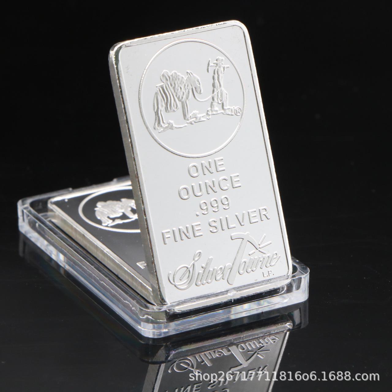 Silver-Plated Centaur Commemorative Coin and Medal Set серебряный
Silver-Plated Centaur Commemorative Coin and Medal Set серебряный