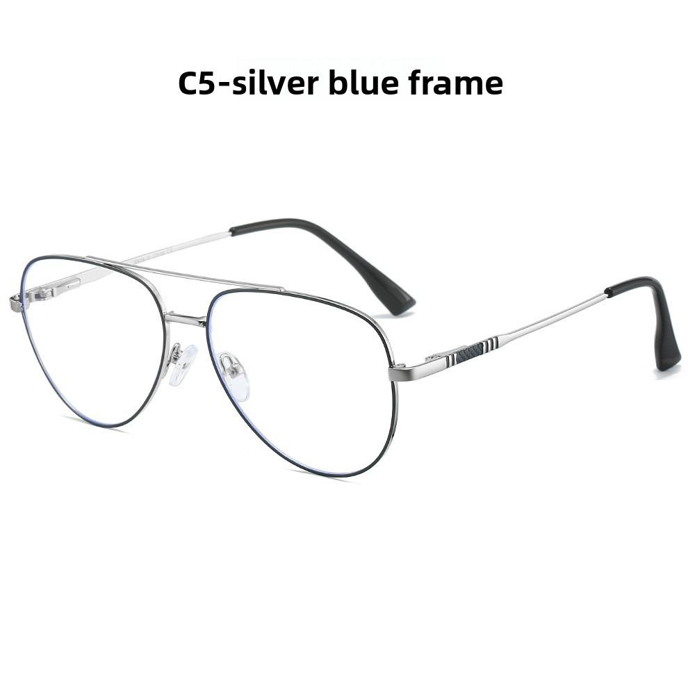 55-15 New Double Beam Men s Anti-Blue Light Reading Glasses Metal Full Frame Myopia Glasses Prescription Anti blue light 0
55-15 New Double Beam Men s Anti-Blue Light Reading Glasses Metal Full Frame Myopia Glasses Prescription Anti blue light 0