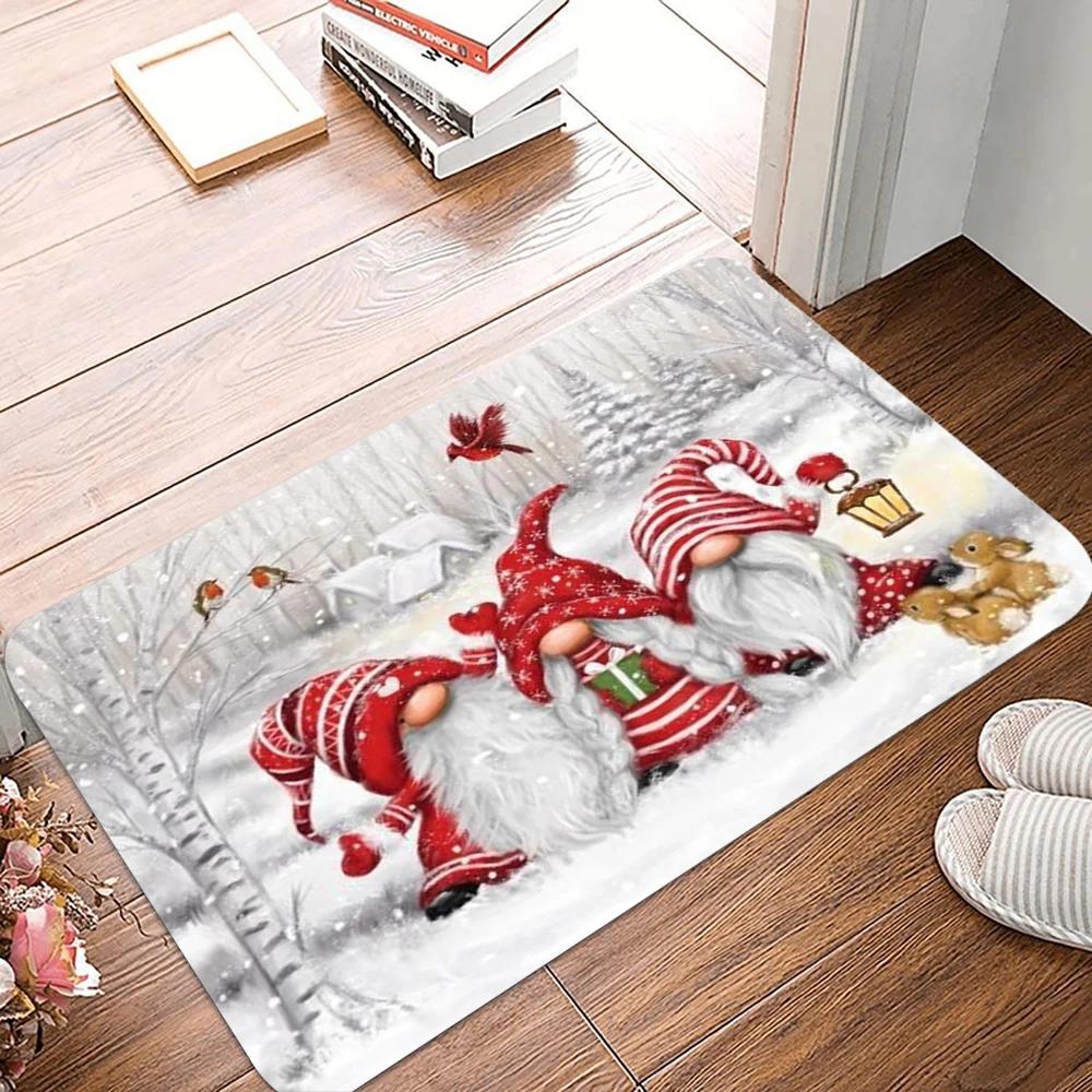 Christmas Gnomes Welcome Entrance Doormat Home Decor Carpet Indoor Outdoor Floor Mat Living Room Bedroom Bath Kitchen Rug 40x60cm
Christmas Gnomes Welcome Entrance Doormat Home Decor Carpet Indoor Outdoor Floor Mat Living Room Bedroom Bath Kitchen Rug 40x60cm