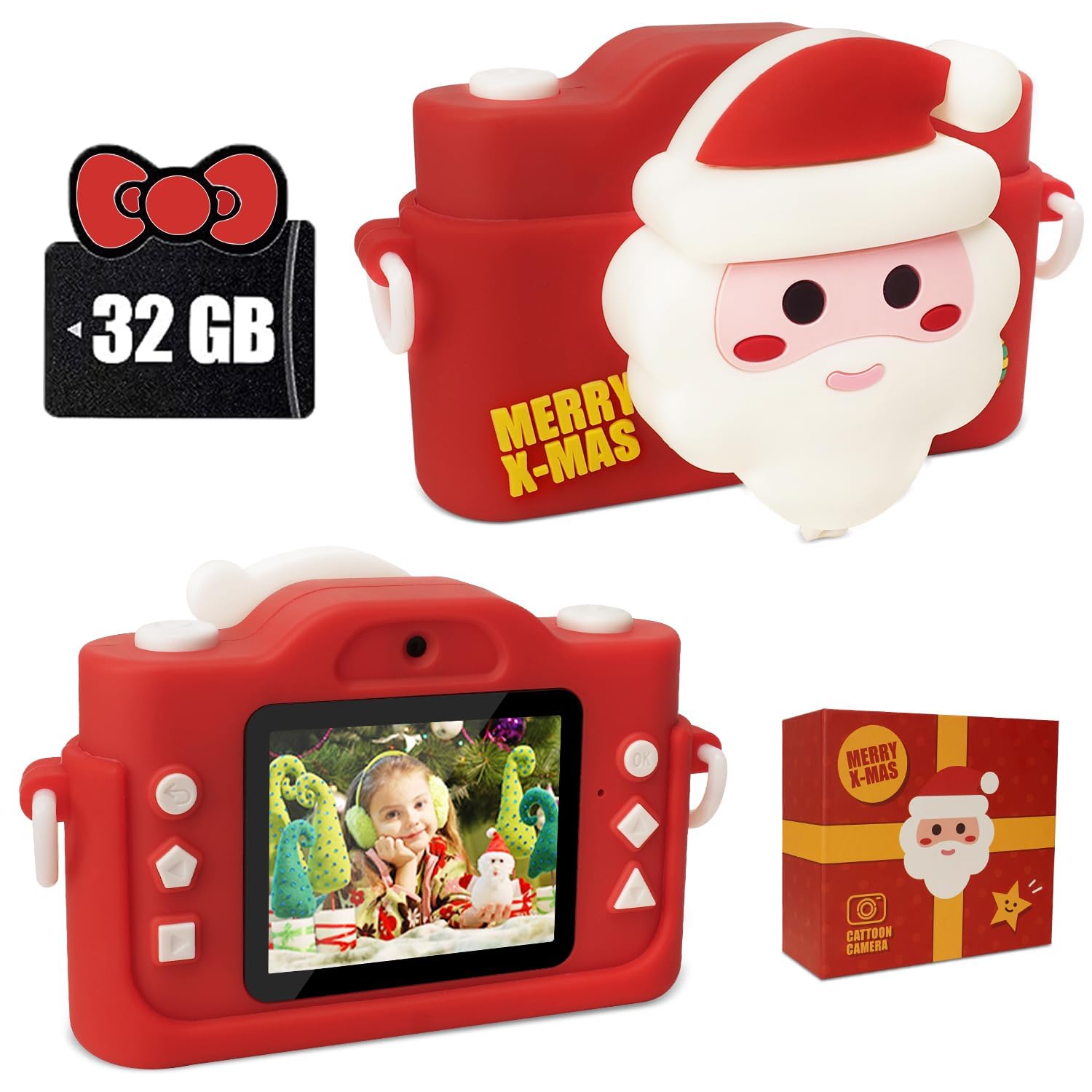 RONHAN Kids Toy 1080P HD Selfie Digital 40 Elementary School USB Inch SD Day Birthday поставляється зі штативом та японською інструкцією з експлуатації в комплекті
RONHAN Kids Toy 1080P HD Selfie Digital 40 Elementary School USB Inch SD Day Birthday поставляється зі штативом та японською інструкцією з експлуатації в комплекті
