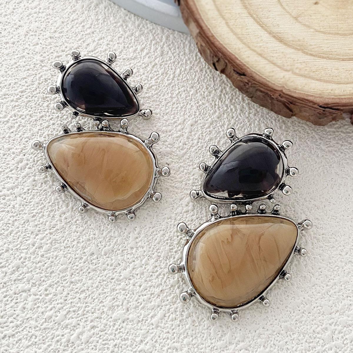 Бароко Індивідуальність Ретро Тенденція Геометрична смола Дорогоцінне каміння Сережки-підвіски Темперамент Банкет Вечір срібний
Бароко Індивідуальність Ретро Тенденція Геометрична смола Дорогоцінне каміння Сережки-підвіски Темперамент Банкет Вечір срібний