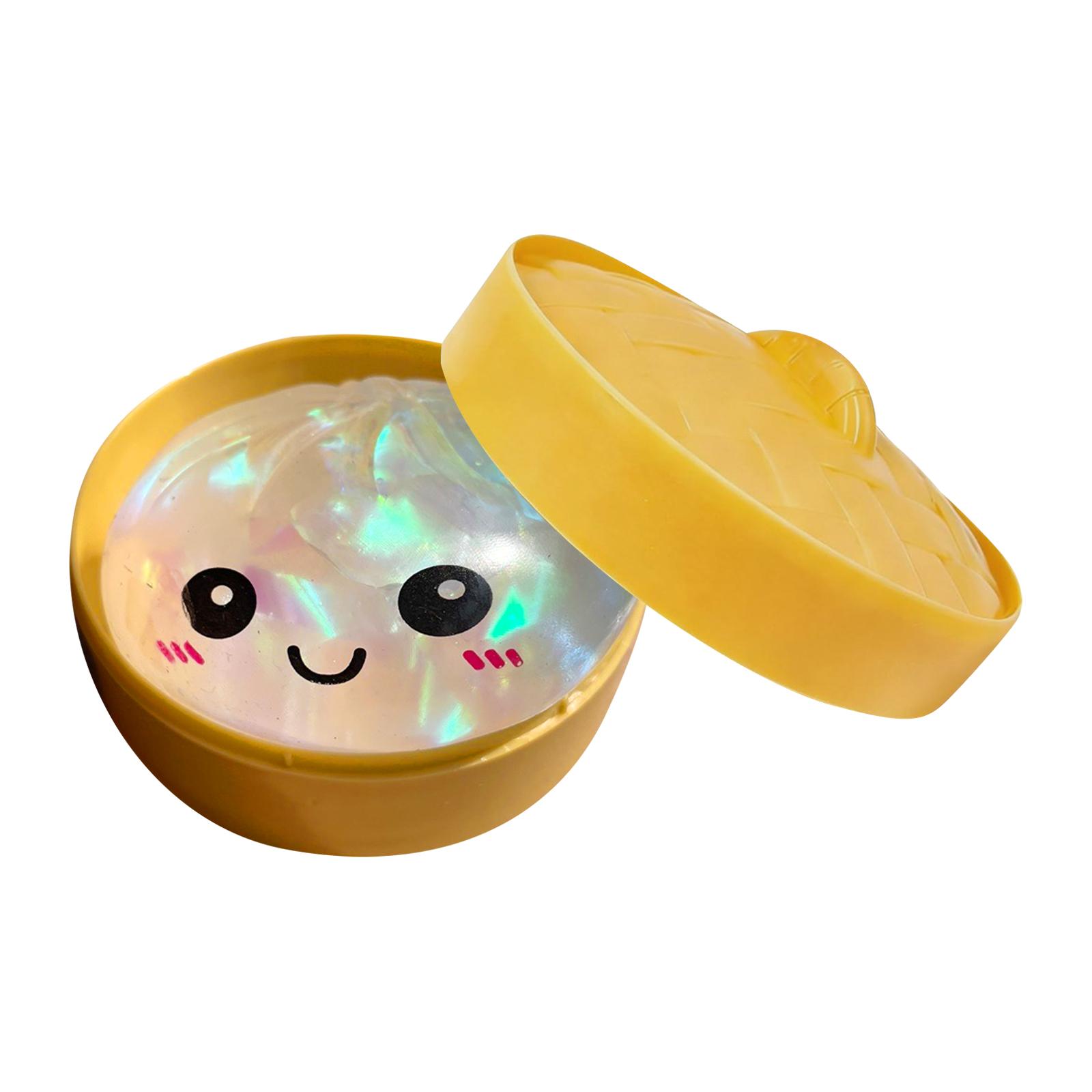 Realistic Giant Steamed Bun, A Toy With A Steamer, A Slow- Dough Ball Designed For Stress Relief.Glitter Dumpling 20ml One Size білий
Realistic Giant Steamed Bun, A Toy With A Steamer, A Slow- Dough Ball Designed For Stress Relief.Glitter Dumpling 20ml One Size білий