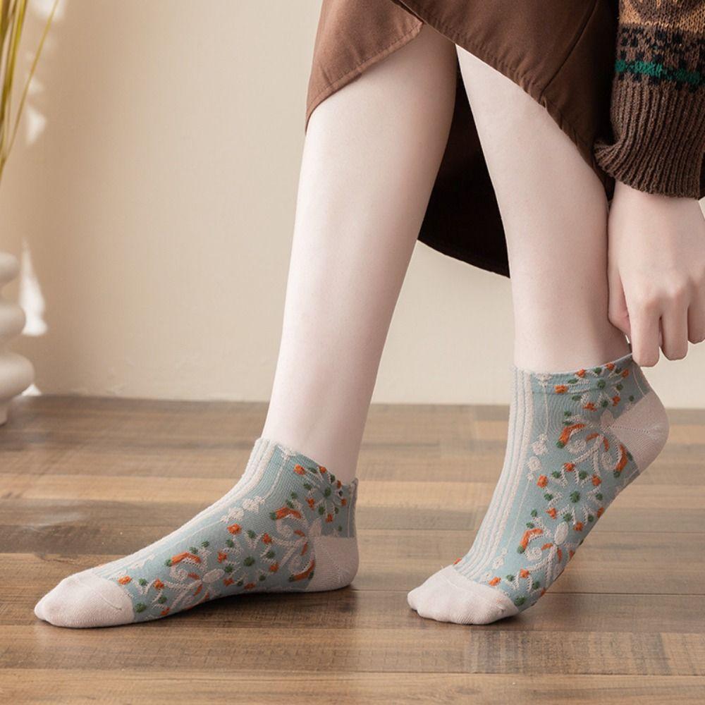 5Pairs Harajuku Floral Tube Socks Flower Sweet Sock Women Retro Girls Mid-calf Socks Warm Style 3
5Pairs Harajuku Floral Tube Socks Flower Sweet Sock Women Retro Girls Mid-calf Socks Warm Style 3