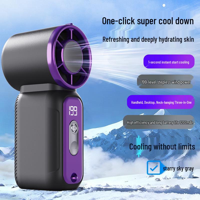 DF97 High-Speed USB Rechargeable Handheld Fan with Long-Lasting Battery and Turbo Power 38x44x98mm
DF97 High-Speed USB Rechargeable Handheld Fan with Long-Lasting Battery and Turbo Power 38x44x98mm
