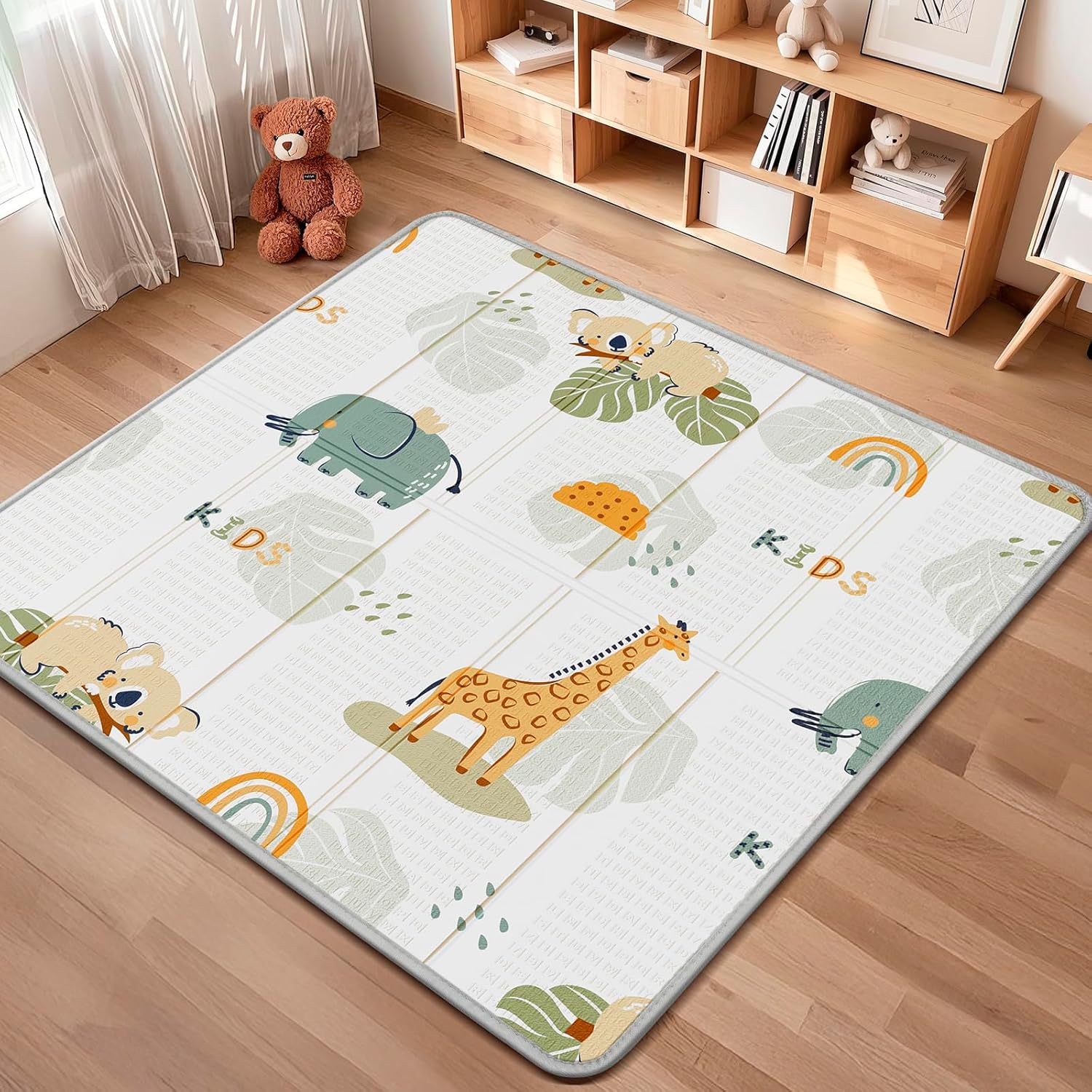 Игровой коврик для малышей, PIGLOG 50x50 Коврик для манежа, Водонепроницаемые игровые коврики для младенцев и малышей, Безопасный пенный игровой коврик для времени на животике 127x127x1 CM жирафовый
Игровой коврик для малышей, PIGLOG 50x50 Коврик для манежа, Водонепроницаемые игровые коврики для младенцев и малышей, Безопасный пенный игровой коврик для времени на животике 127x127x1 CM жирафовый