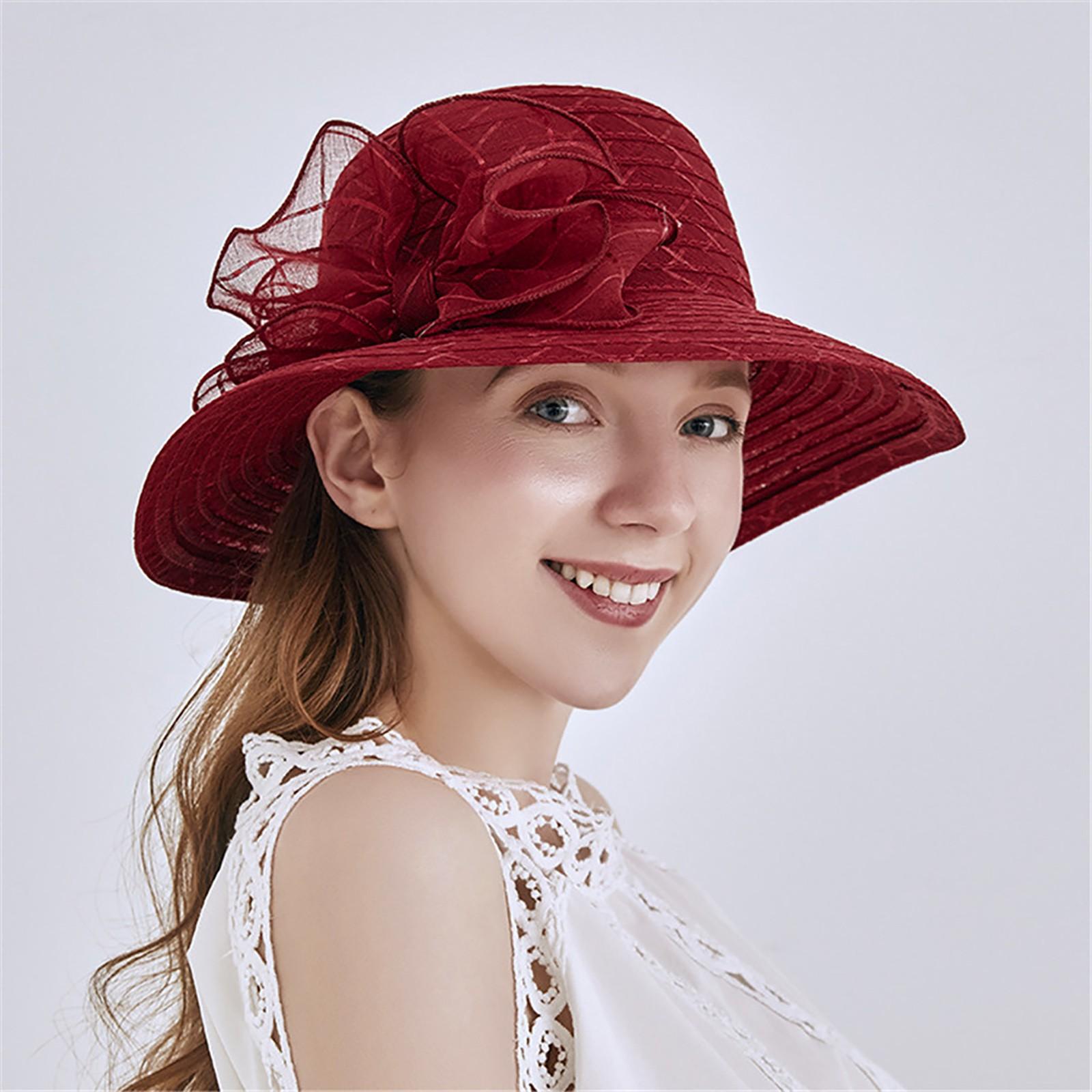 Women s Organza Church Fascinator Bridal Tea Party Wedding Hat винний
Women s Organza Church Fascinator Bridal Tea Party Wedding Hat винний
