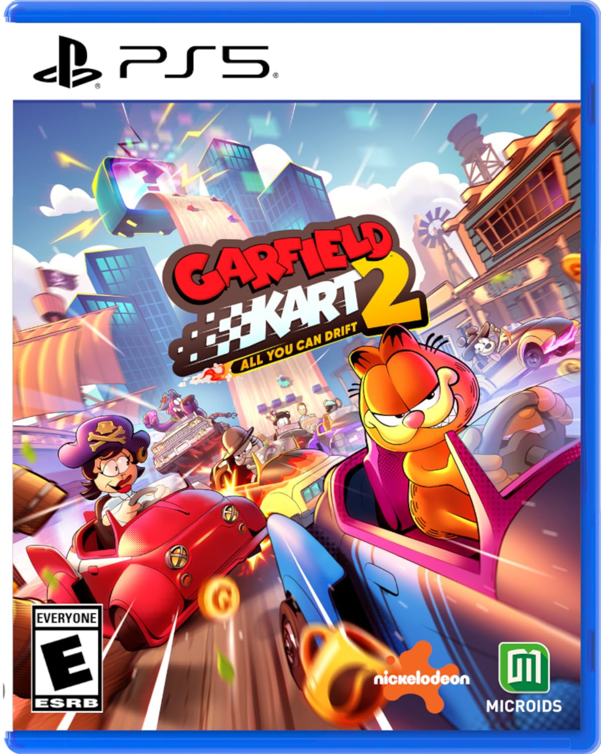 Garfield Kart 2 All You Can Drift North PS5 - (Import version America) - синий
Garfield Kart 2 All You Can Drift North PS5 - (Import version America) - синий